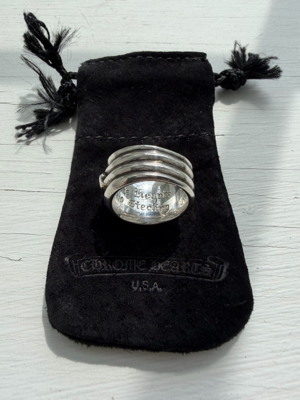 CHROME HEARTS DAGGER RING - Picture 5 of 6